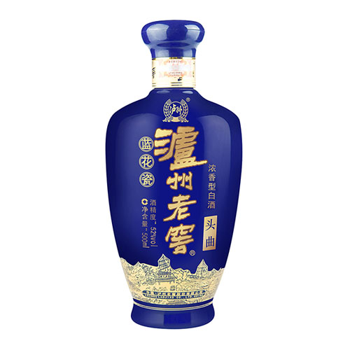 瀘州老窖藍花瓷頭曲酒